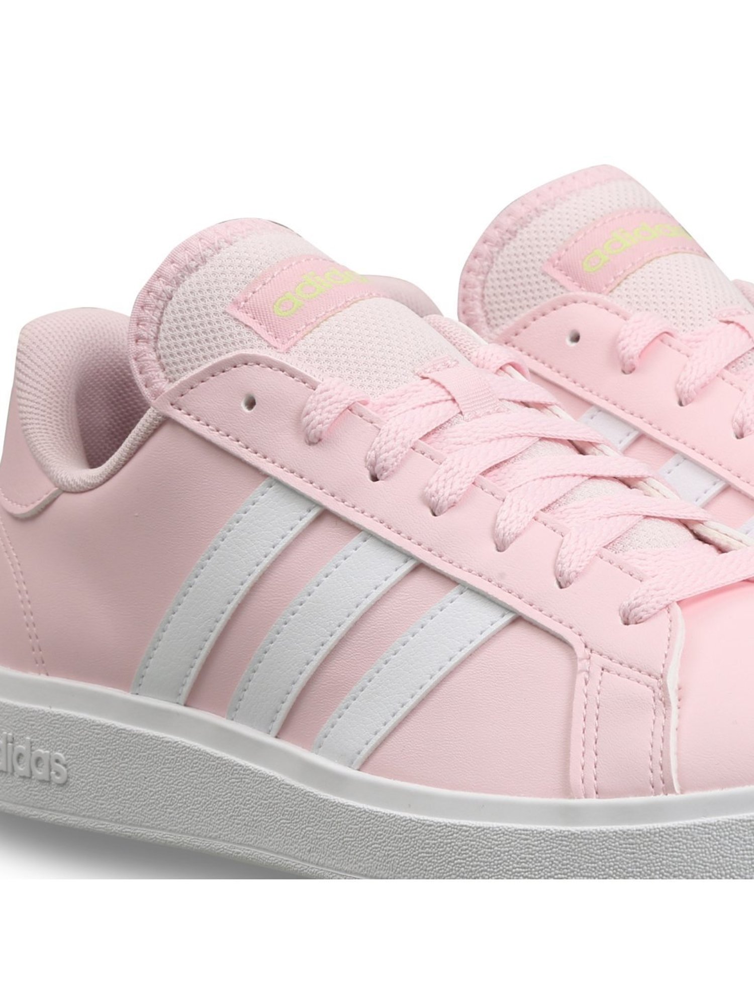 Adidas Women's Grand Court Base 2.0 Pink Tennis Shoes
