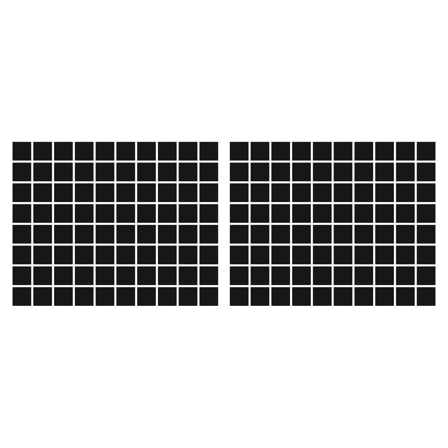 LiteMark 5.5 Inch Golden Yellow Square Decals - Pack of 8