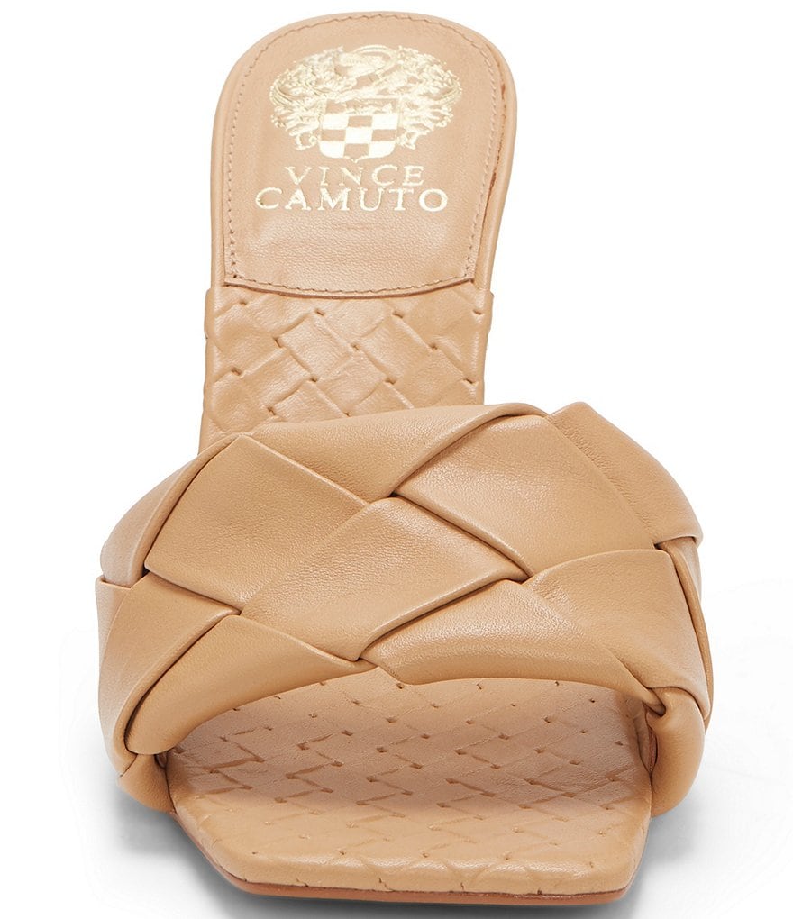 Vince Camuto Brelanie Woven Leather Dress Mules
