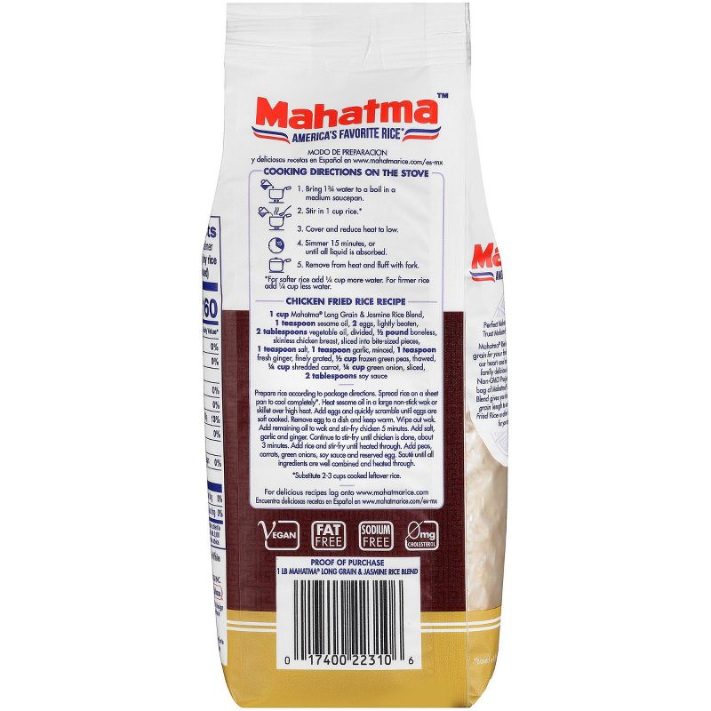 Mahatma Long Grain and Jasmine Rice Blend - 16oz