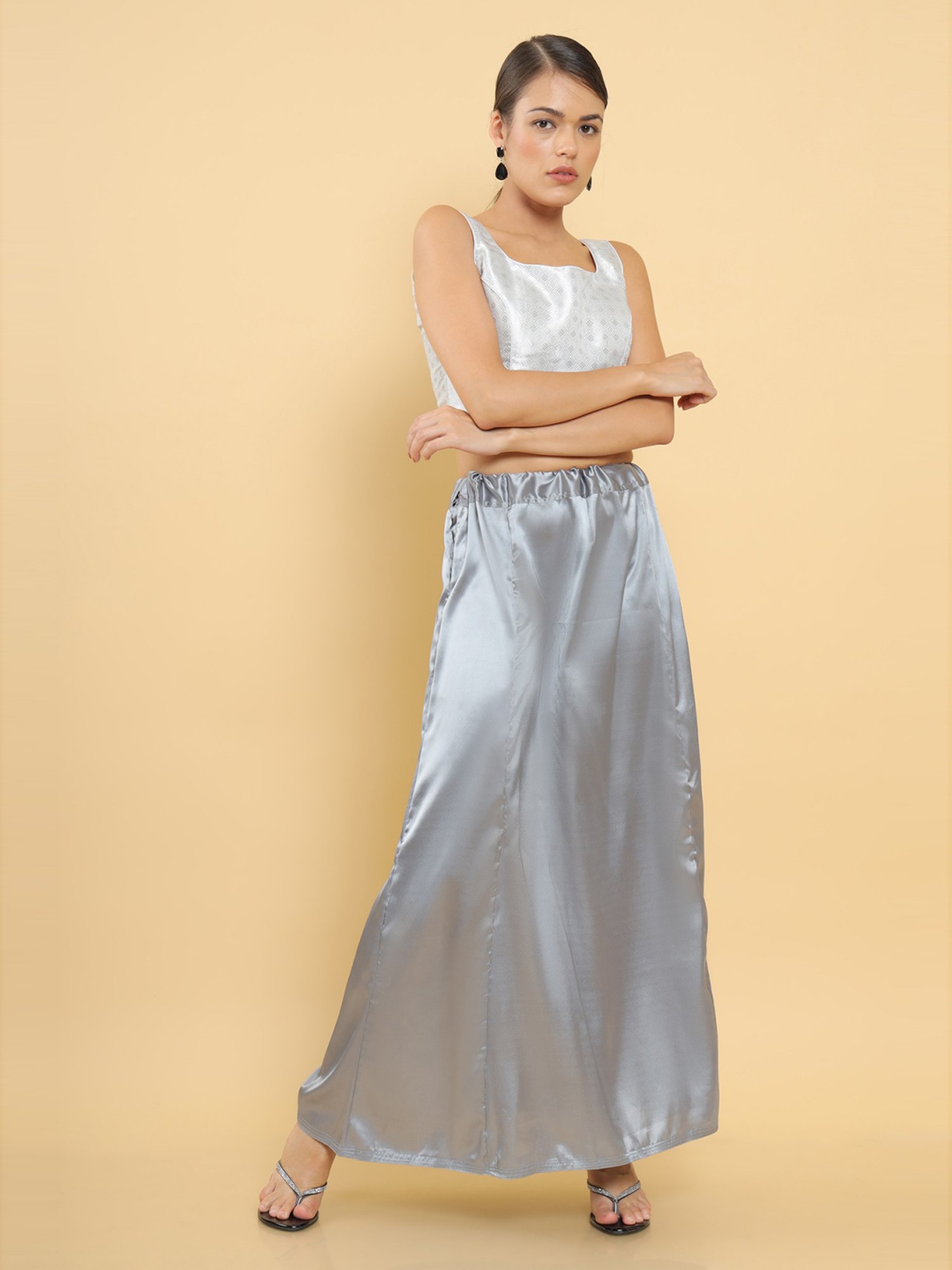 Da Intimo Black Full Coverage Thigh Shaper