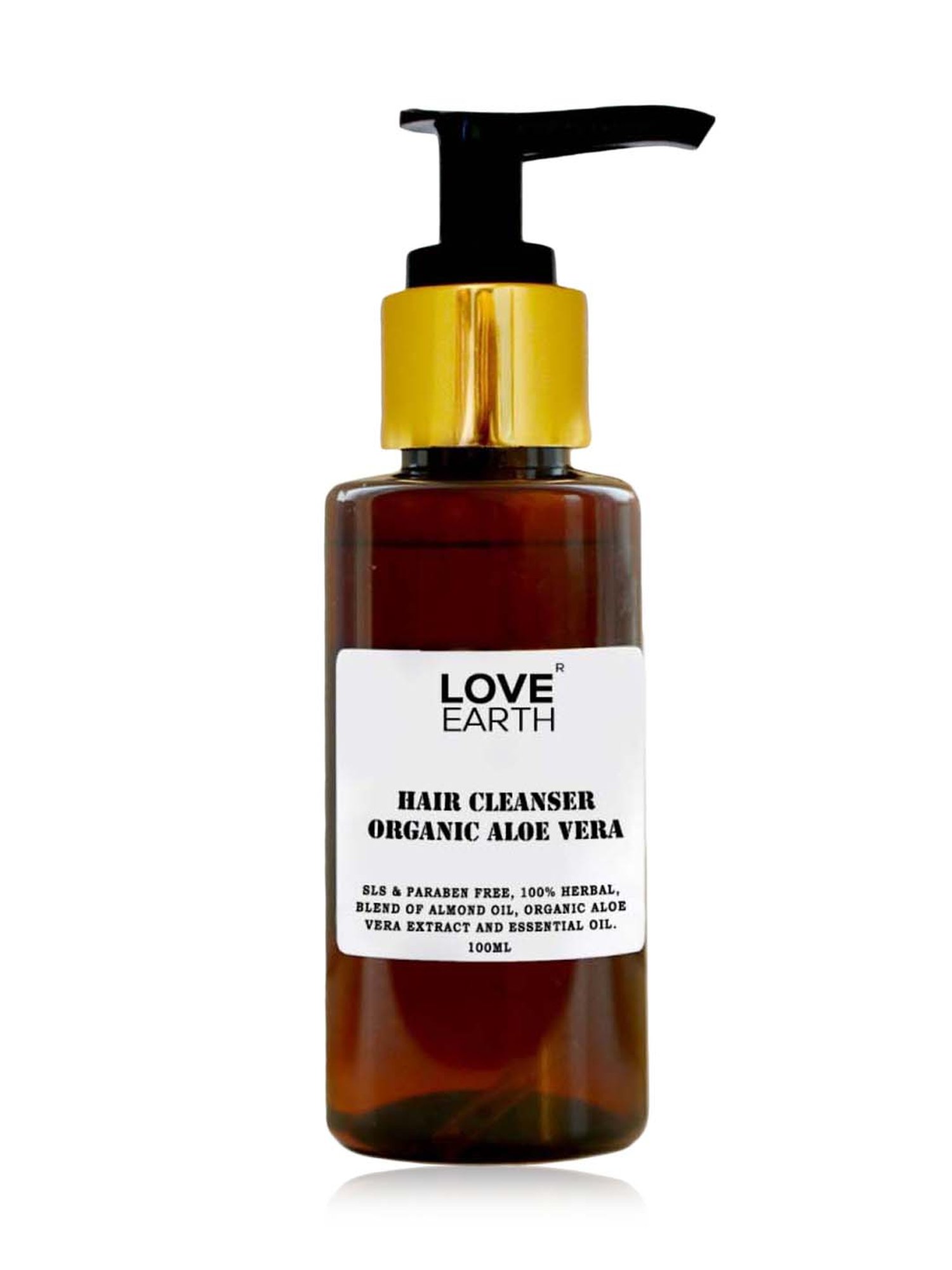 Love Earth Hair Cleanser Organic Aloe Vera - 100 ml