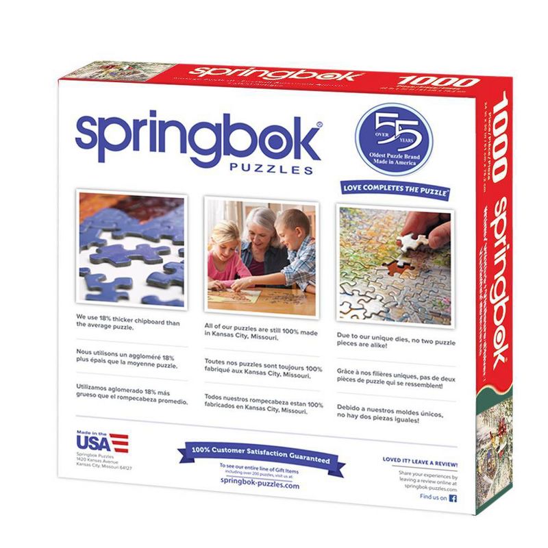 Springbok Cardinal Cottage Puzzle 1000pc