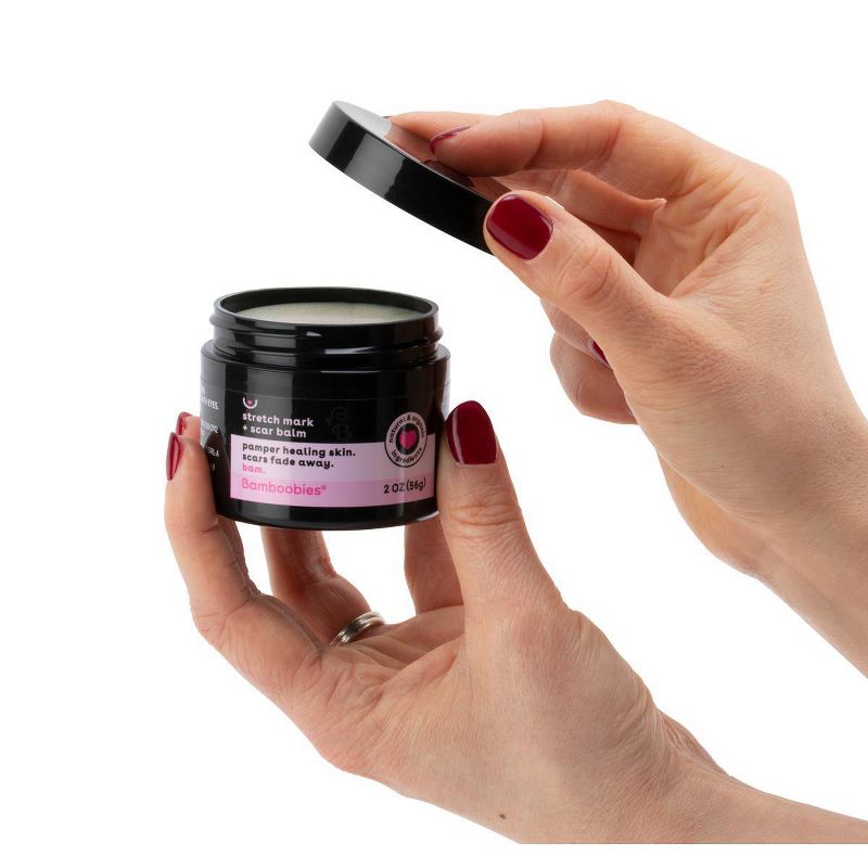Bamboobies Stretch Mark + Scar Balm Cream - 2oz
