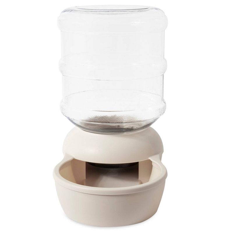 Aspen Pet LeBistro Auto Gravity Waterer - White - 2.5Gallon
