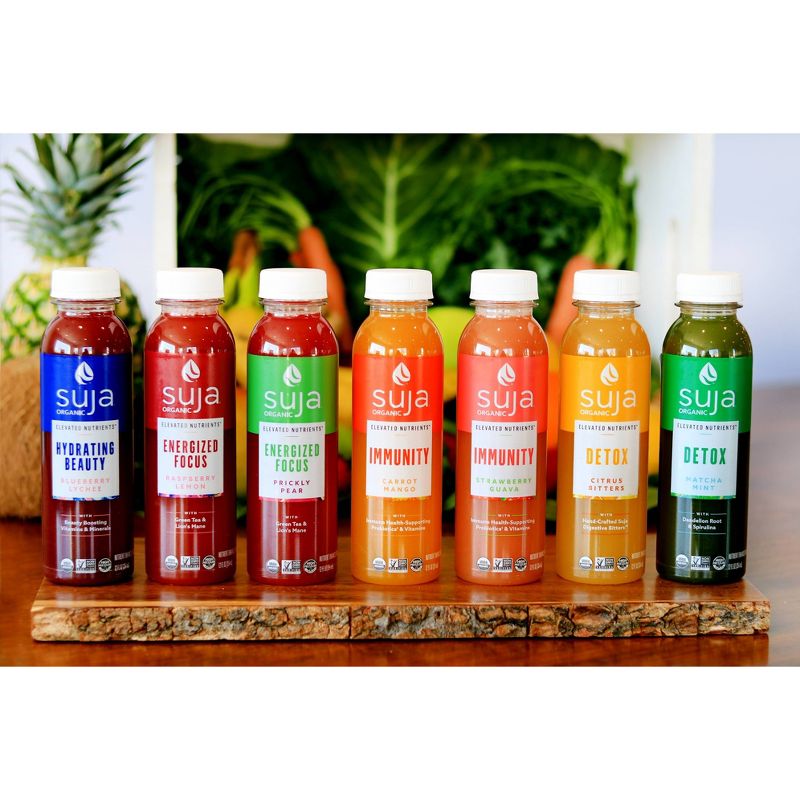 Suja Organic Elevated Nutrients Hydrating Beauty Blueberry Lychee - 12 fl oz