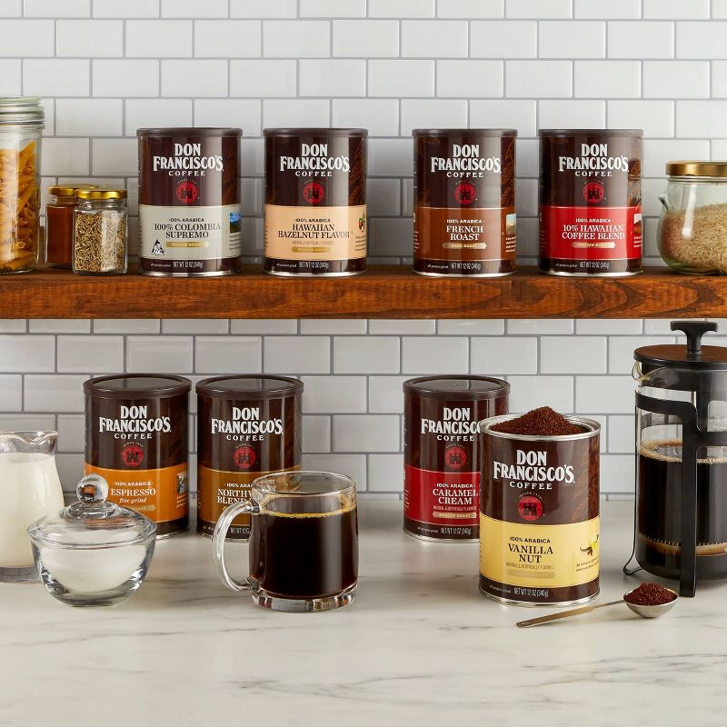 Don Francisco's 100% Colombia Supremo Medium Roast Ground Coffee - 12oz