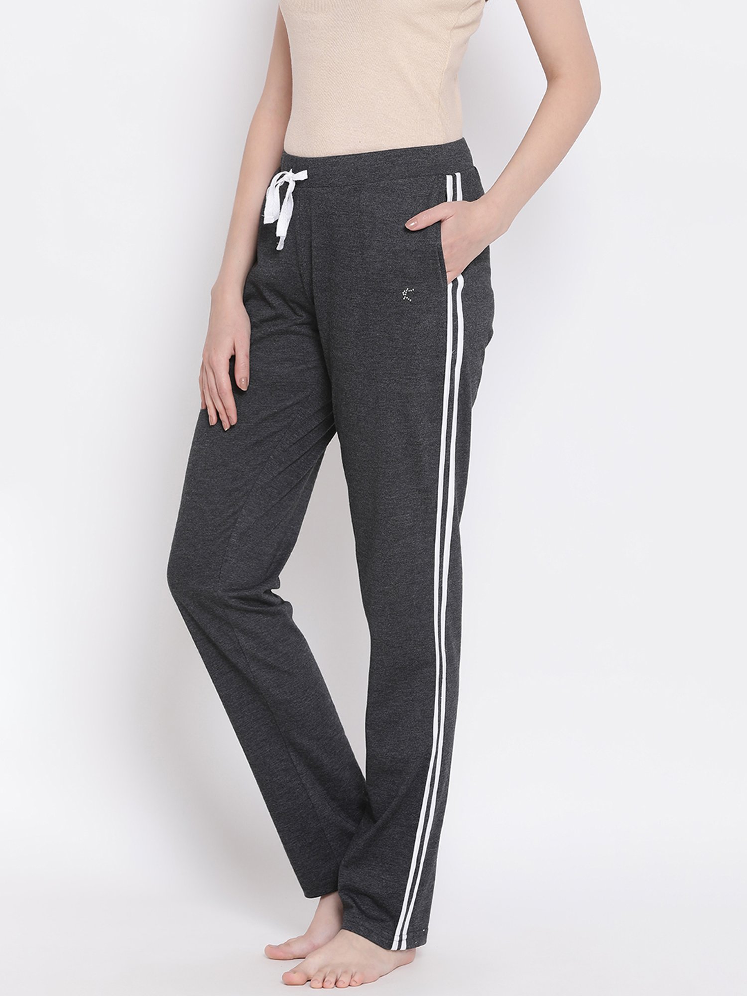 Kanvin Grey Textured Pyjamas