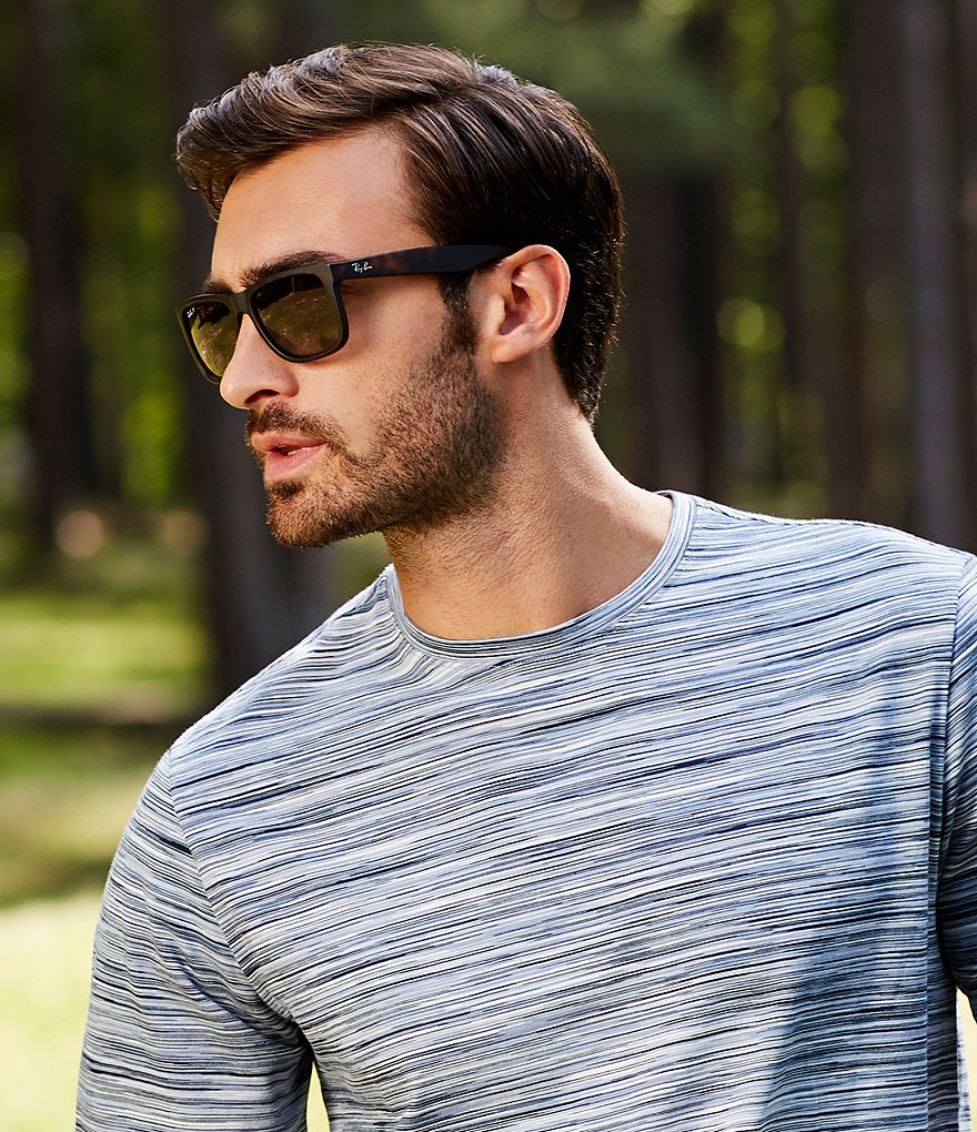 Ray-Ban Justin Polarized Square Sunglasses