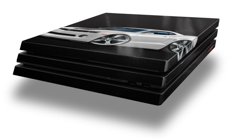 2010 Camaro RS White PS4 Pro Skin fits Sony Playstation 4 Console