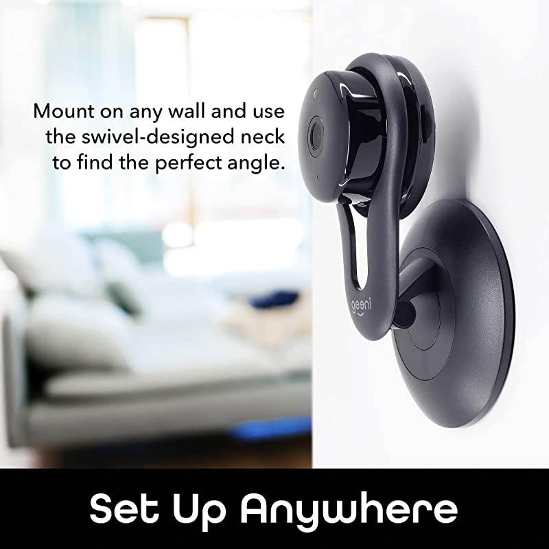 Aware 720p Smart Camera &ndash; Indoor Home Security Camera &ndash; No Hub Required &ndash; Motion Detection Camera &ndash; Smart Camera Works with  Alexa and Google Home, Requires 2.4 GHz Wi-Fi