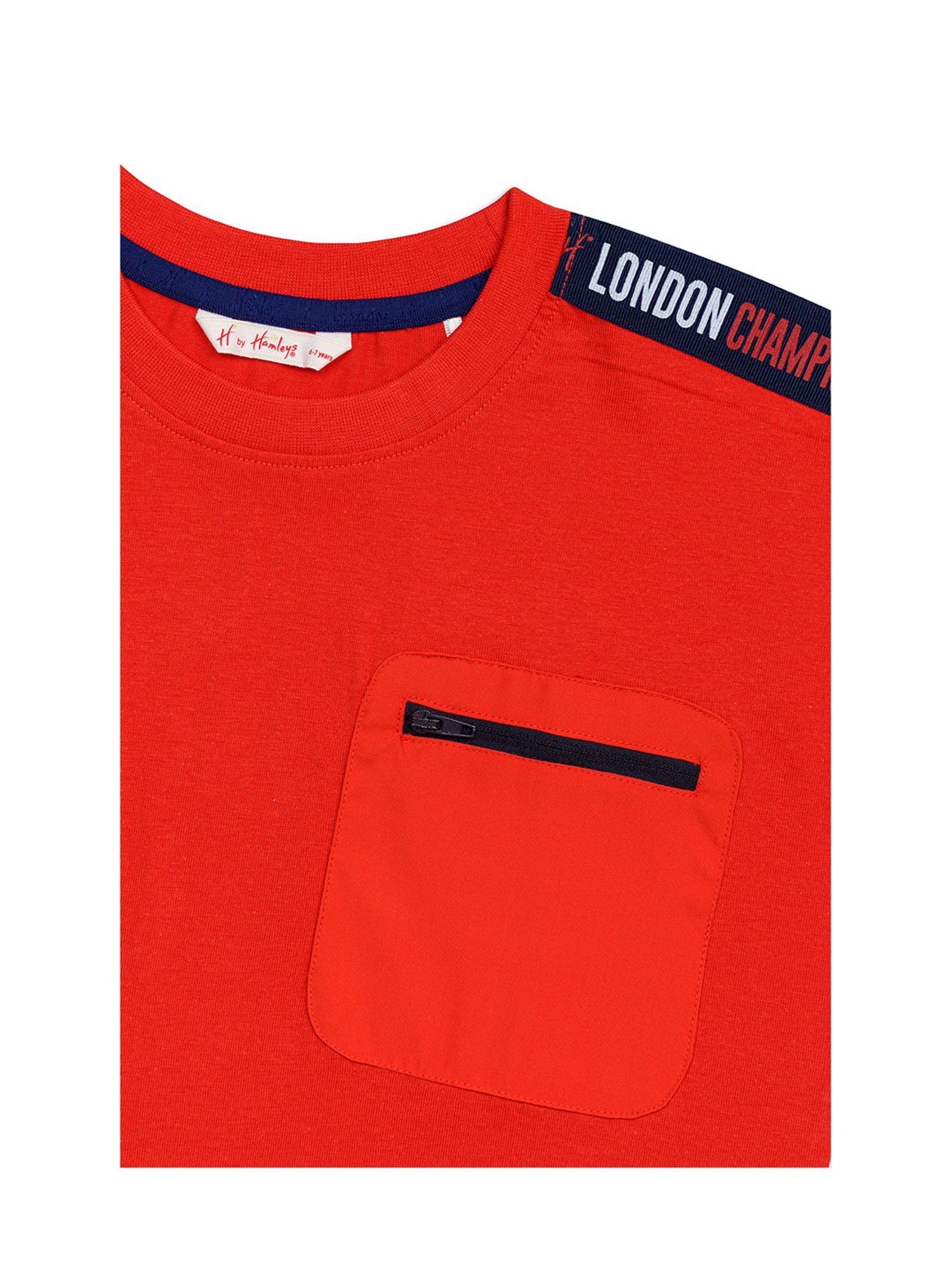 H by Hamleys Kids Red Printed T-Shirt