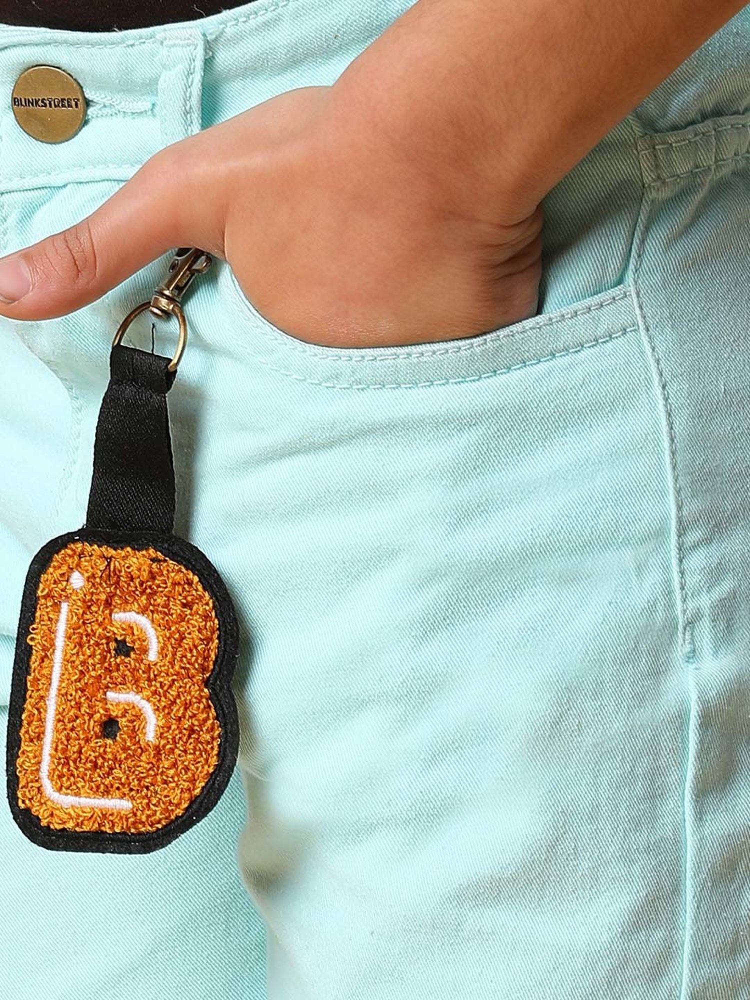 Tales & Stories Boys Mint Green Cotton Slim Fit Trousers