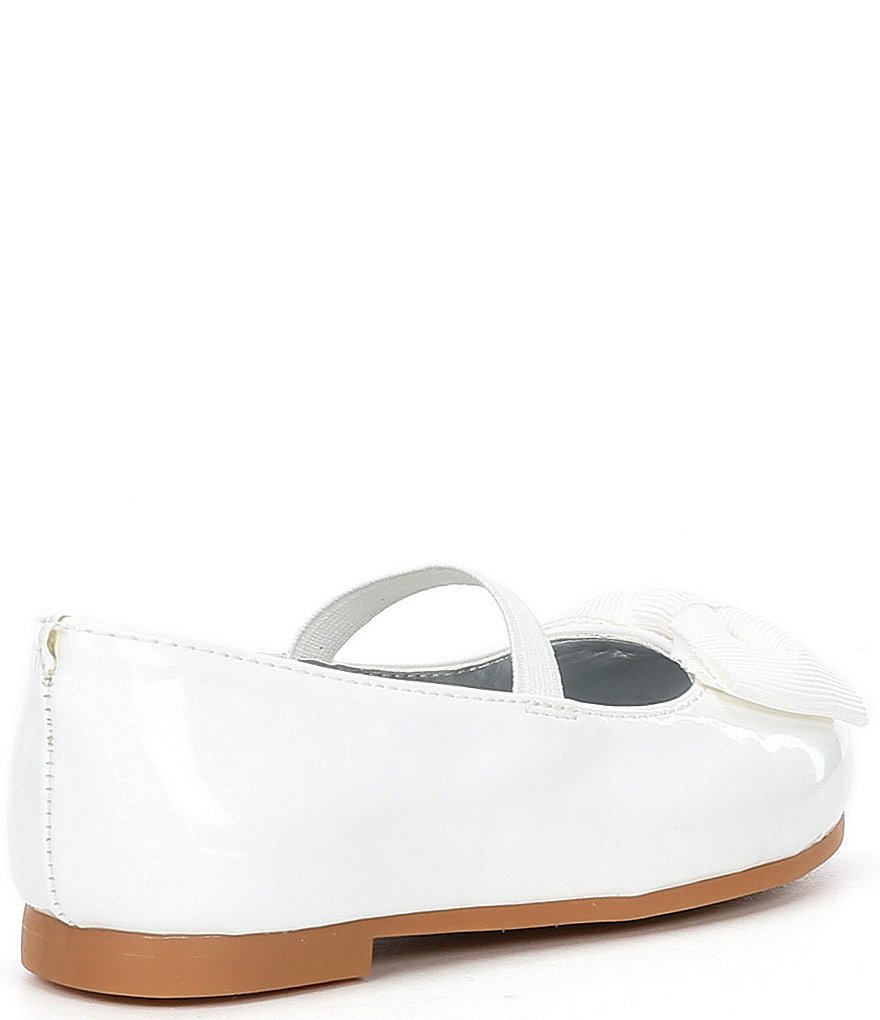 Copper Key Joyyful-T Patent Bow Ballet Flats (Toddler)