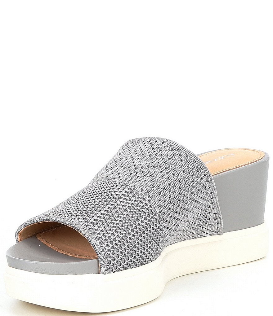 Alex Marie Perling Stretch Knit Sock Wedges