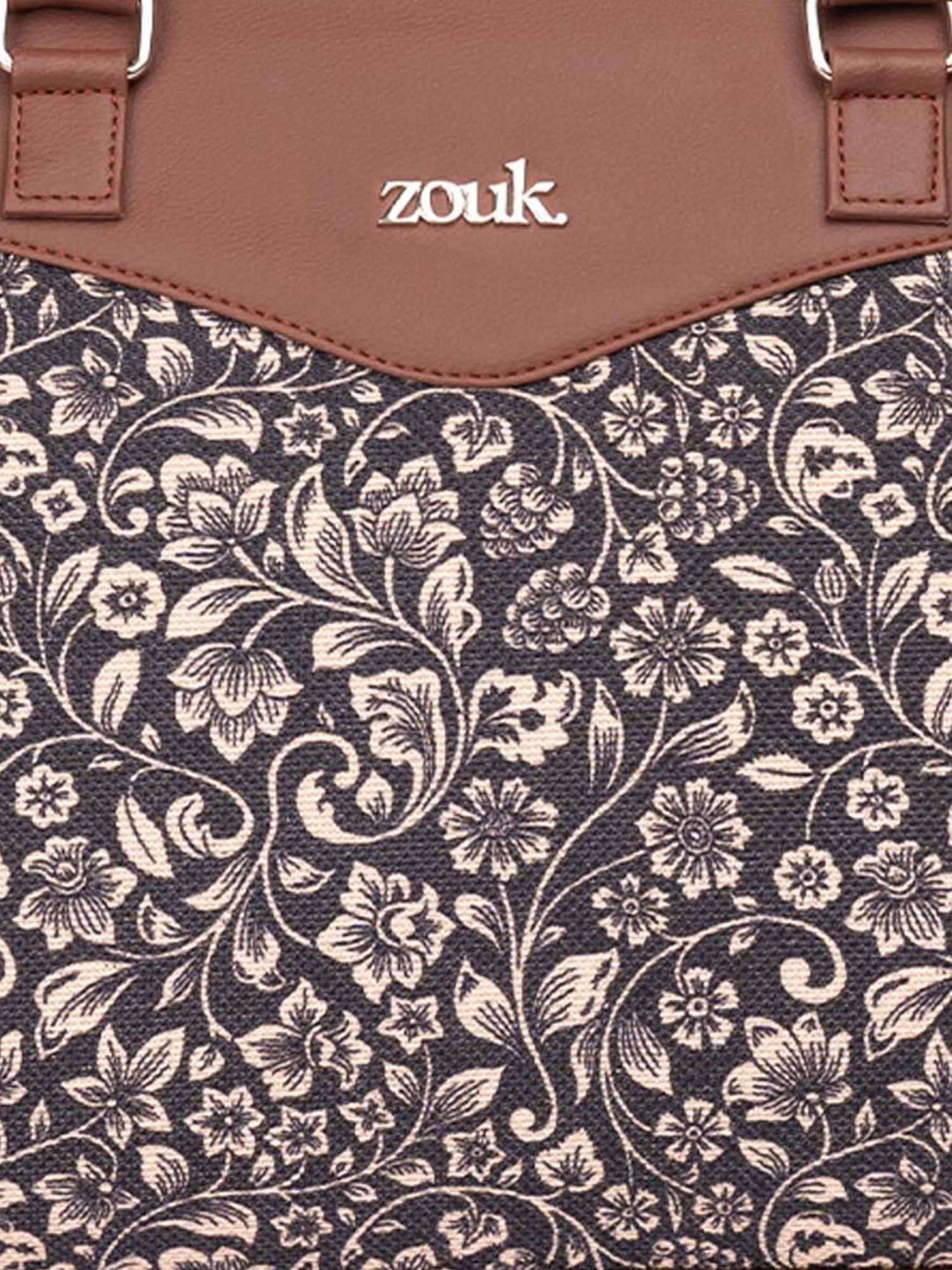 ZOUK Multicolor Printed Large Tote Bag