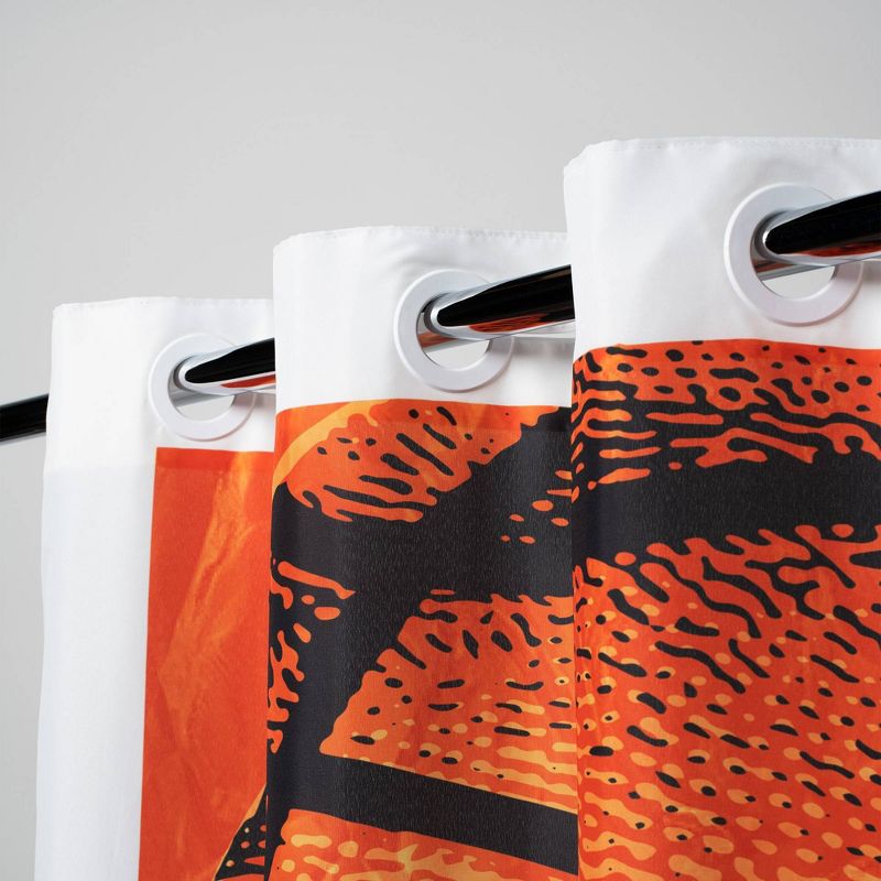 71"x74" Sports Shower Curtain with PEVA Liner - Hookless