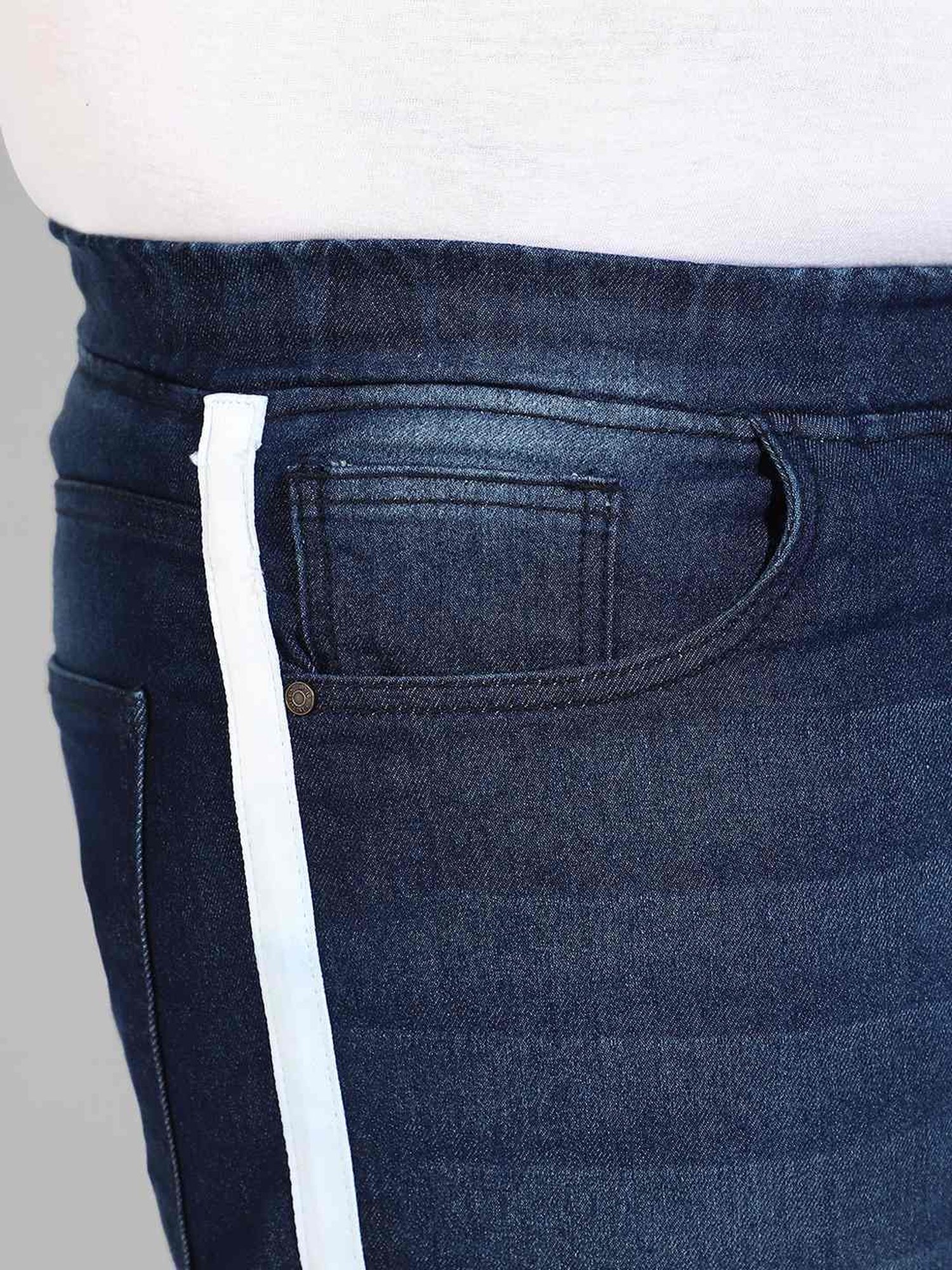 Instafab Plus Blue Regular fit Plus Size Jeans