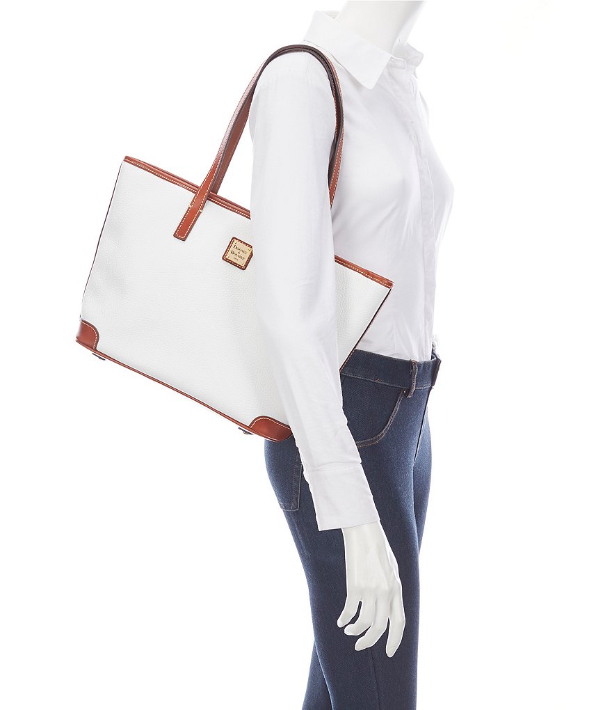 Dooney & Bourke Pebble Collection Charleston East West Leather Tote Bag