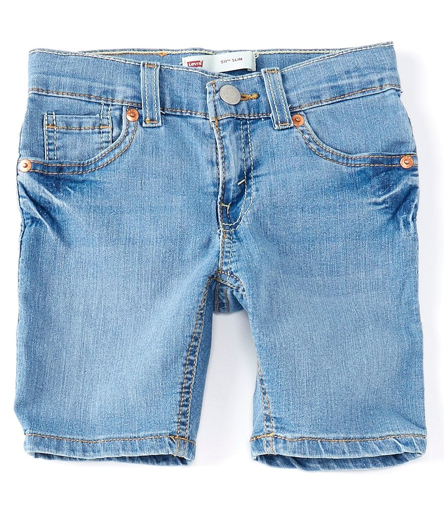 Levi's Little Boys 2T-7 511&trade; Slim Fit Lightweight Denim Shorts
