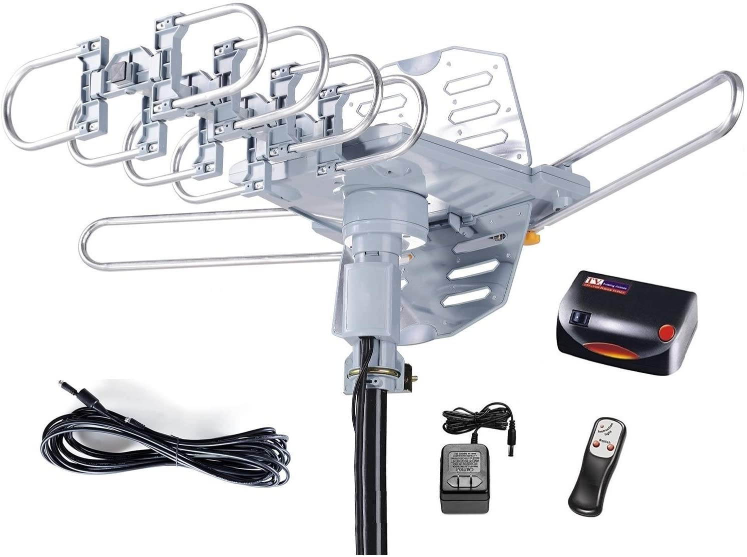 Outdoor Antenna Mounting Pole Adjustable Attic 19Inch Reversible JPole HW520P