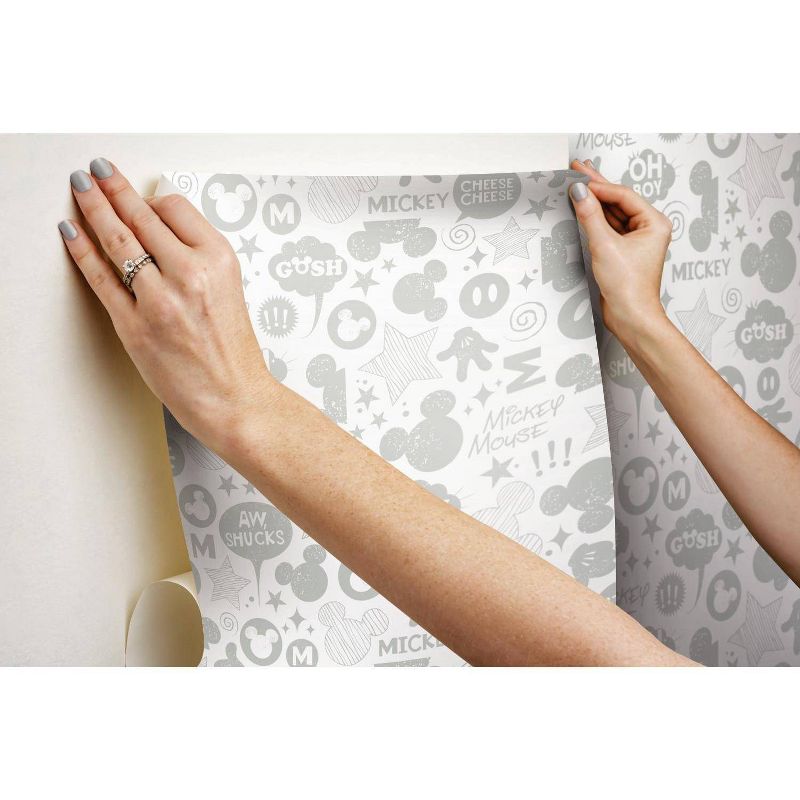 Mickey Mouse Icons Peel and Stick Wallpaper - Roomates