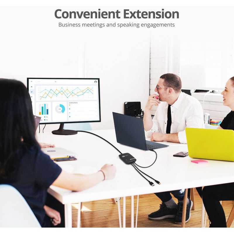 SIIG 3x1 HDMI 4K Multi format Presentation Switcher - BYOD - 4K - 3 x 1 - 1 x HDMI Out