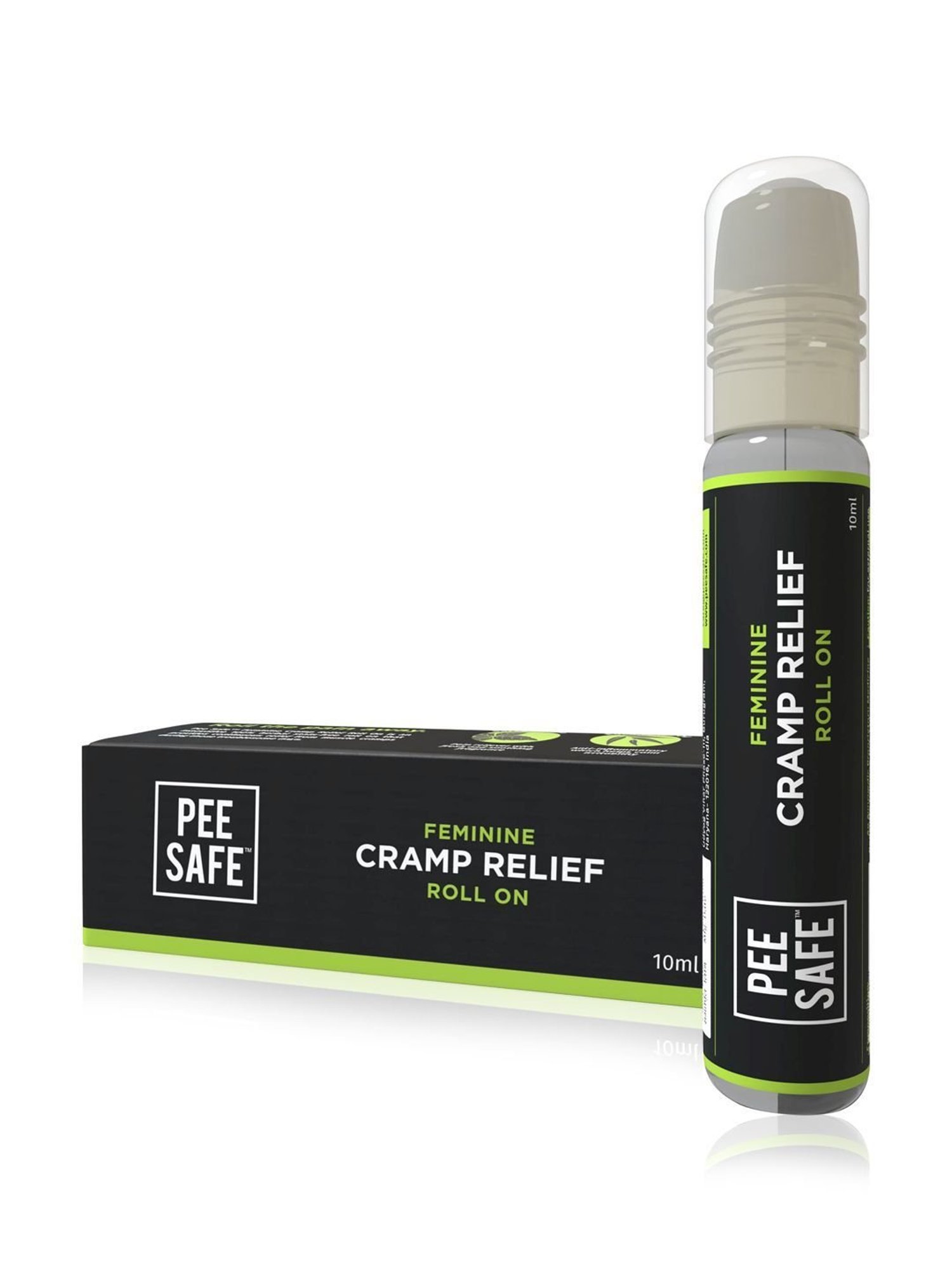 Pee Safe Feminine Cramp Relief Roll On for Period Pain - 10 ml