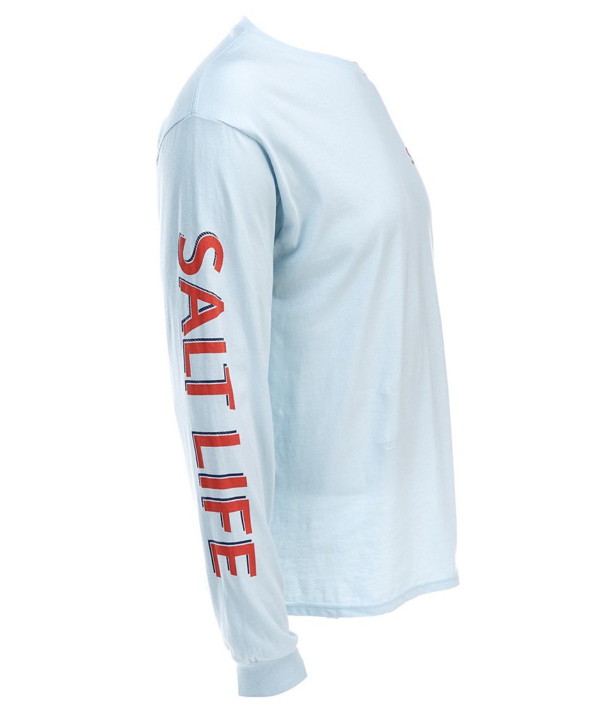 Salt Life Black Fin Long-Sleeve Tee