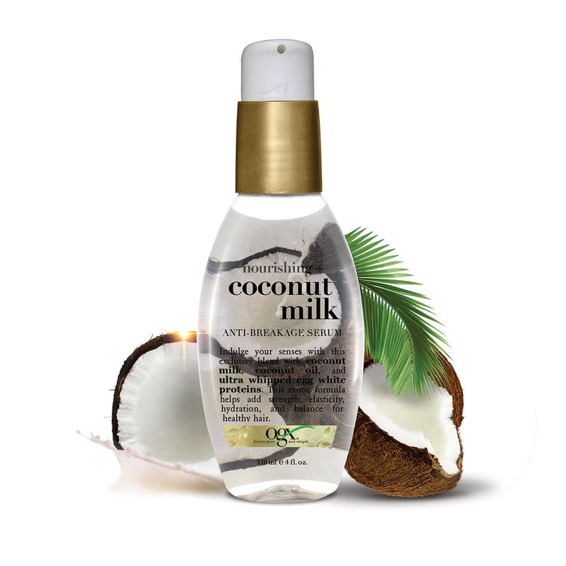 OGX Coconut Milk Anti-Breakage Serum - 4oz