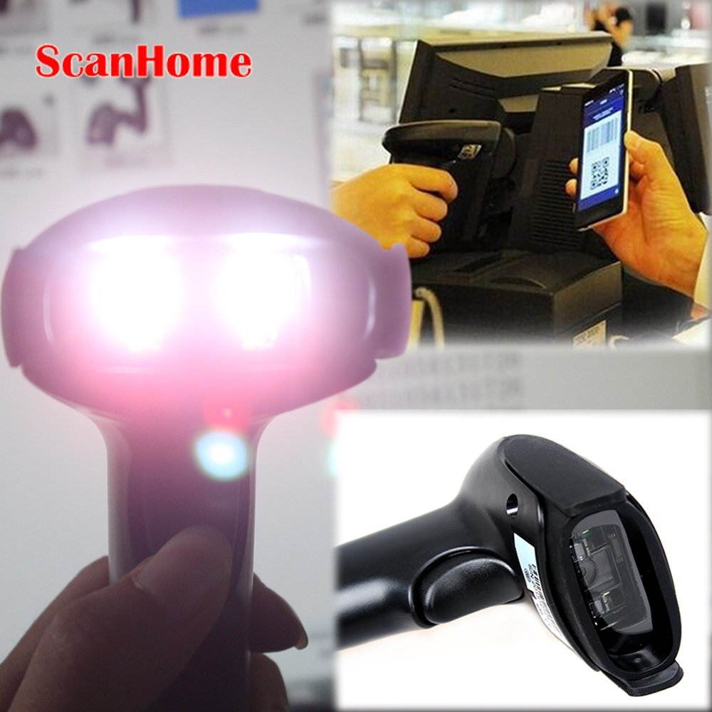 EYOYO Scanhome ZD-6600 2D QR Handheld USB laser Barcode Scanner QR Screen Code Reader
