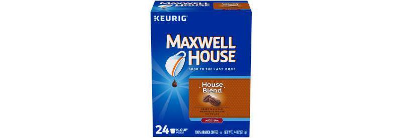Maxwell House House Blend Medium Roast Coffee Pods - 24ct