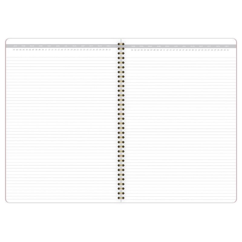 80 sheet 1 Subject Spiral Notebook Work Style Large Dark Pink - Cambridge