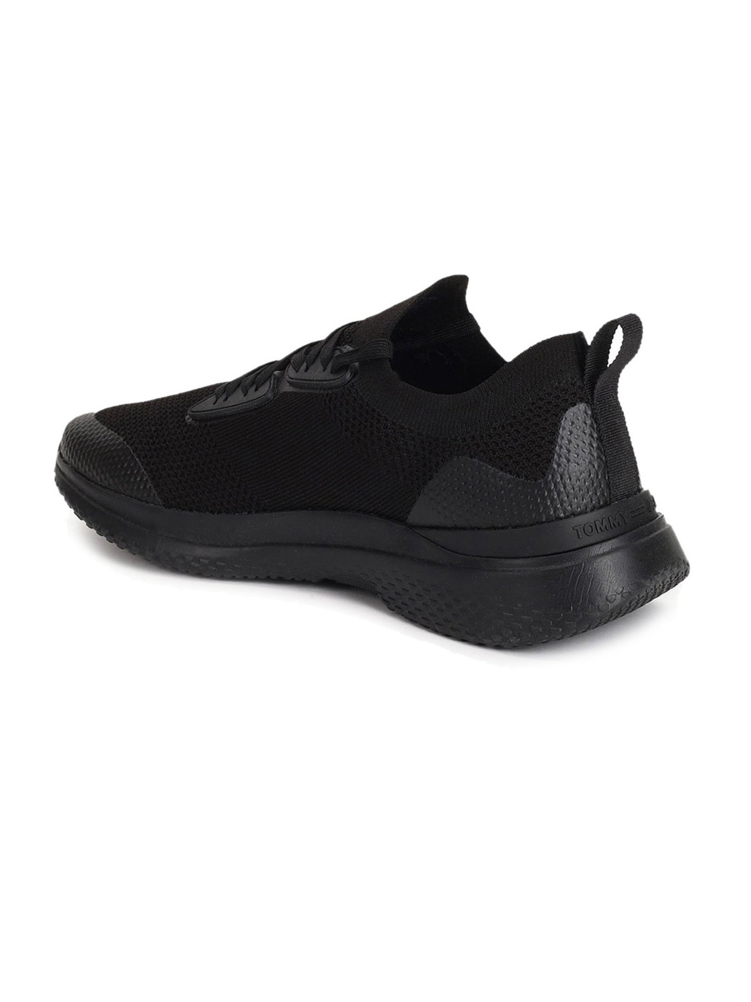 Tommy Hilfiger Men's Black Casual Sneakers