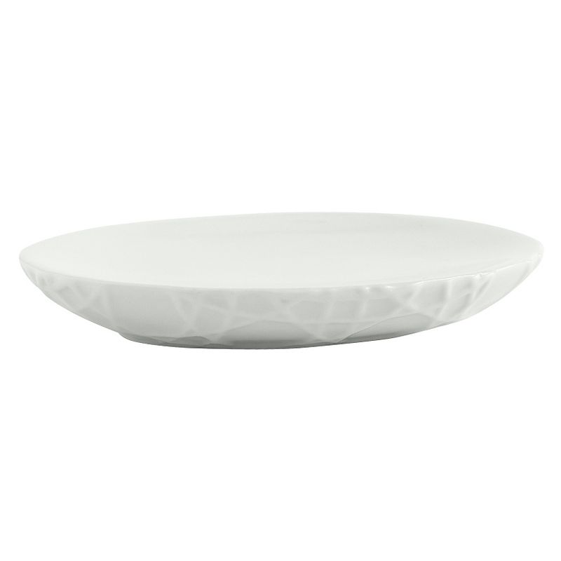 Wicker Soap Dish White - Cassadecor