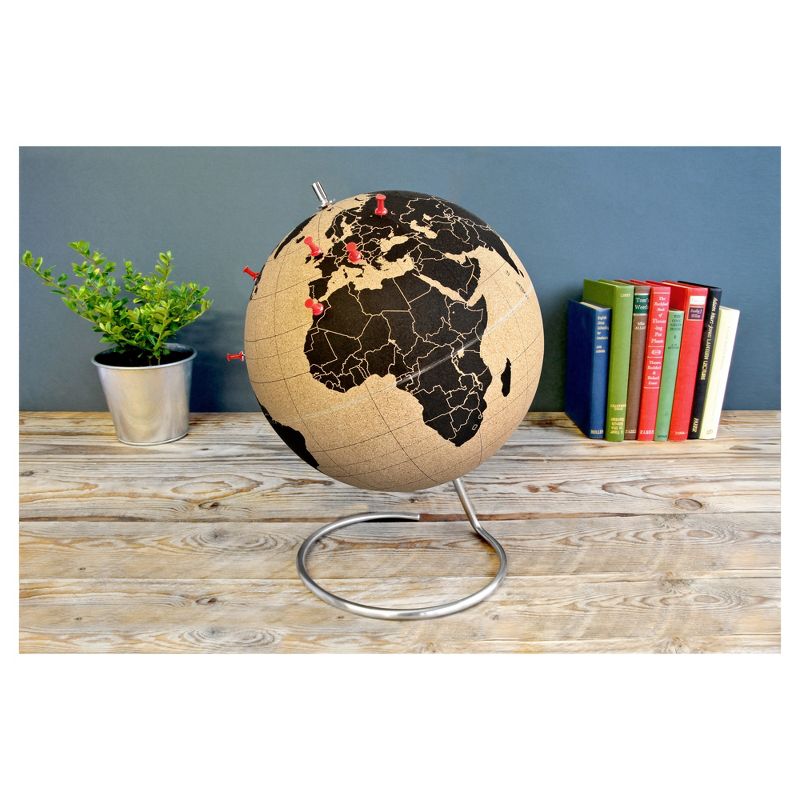 10" Cork World Globe - Suck UK