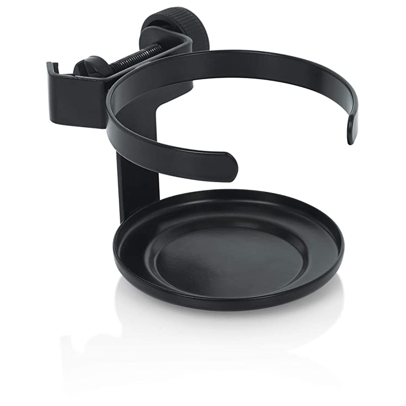 Frameworks Microphone Stand Clamp On Drink Holder Holds Single Beverage GFWSINGLECUP