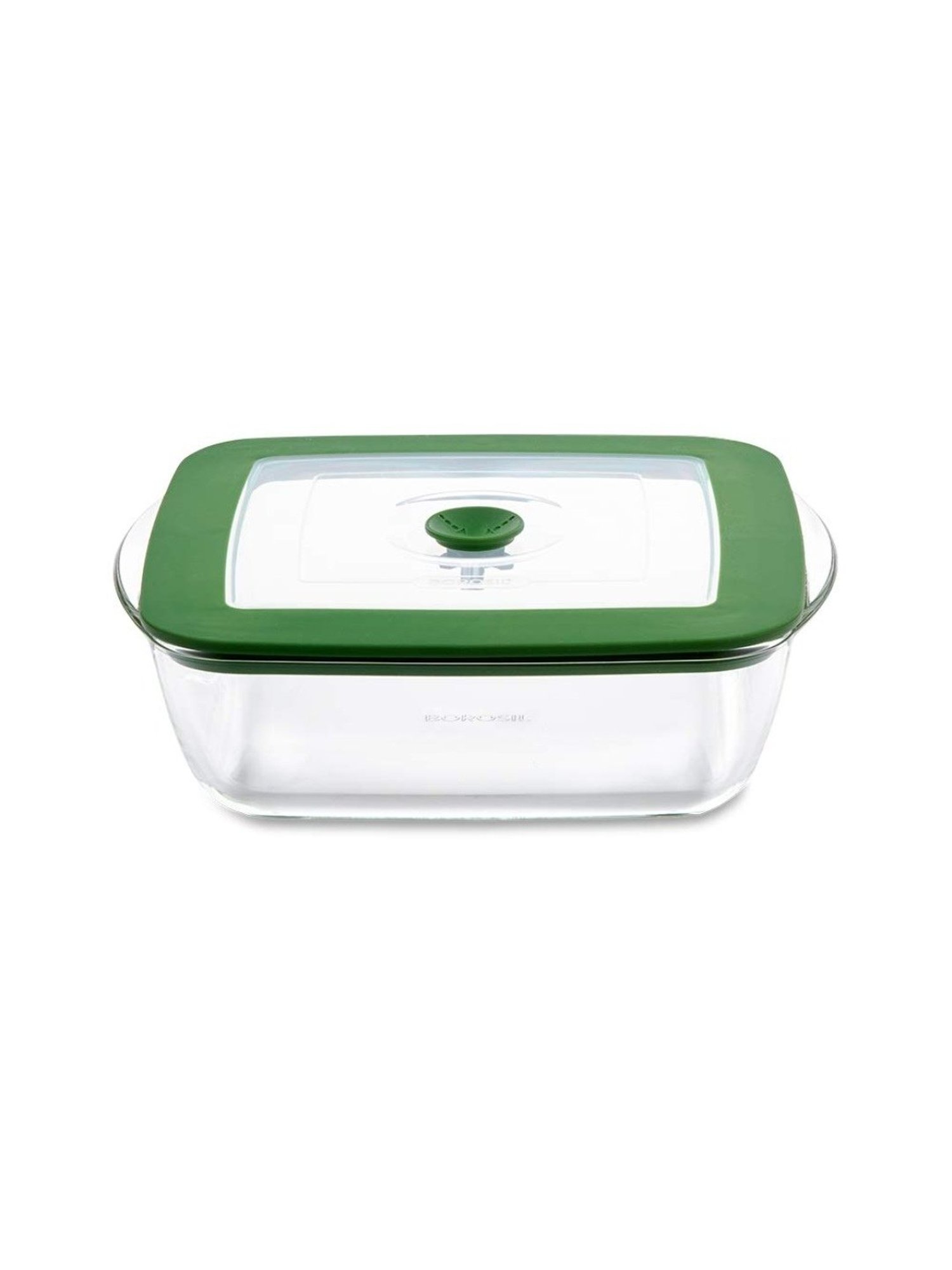 ?Borosil ?Transparent Glass DIsh (2200 ML)