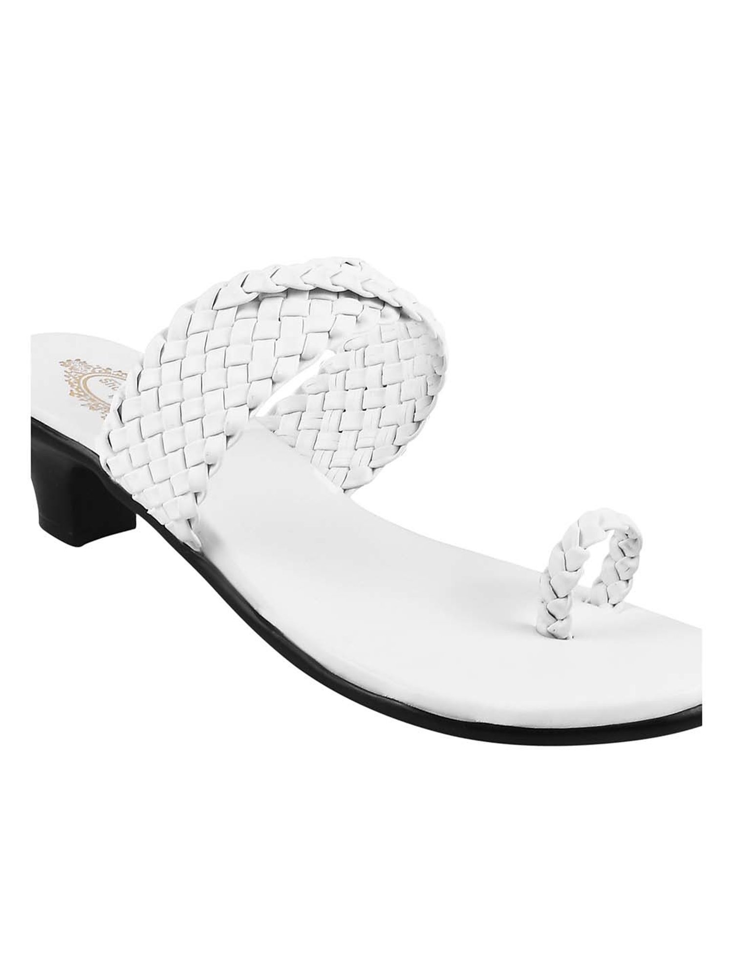 Shoetopia Kids Beige Toe Ring Sandals