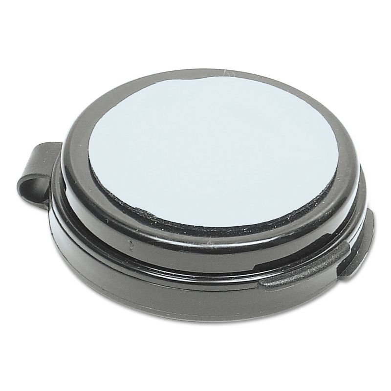 Baumgartens Fingerprint Ink Pad 1 1/2" Diameter Black 38010