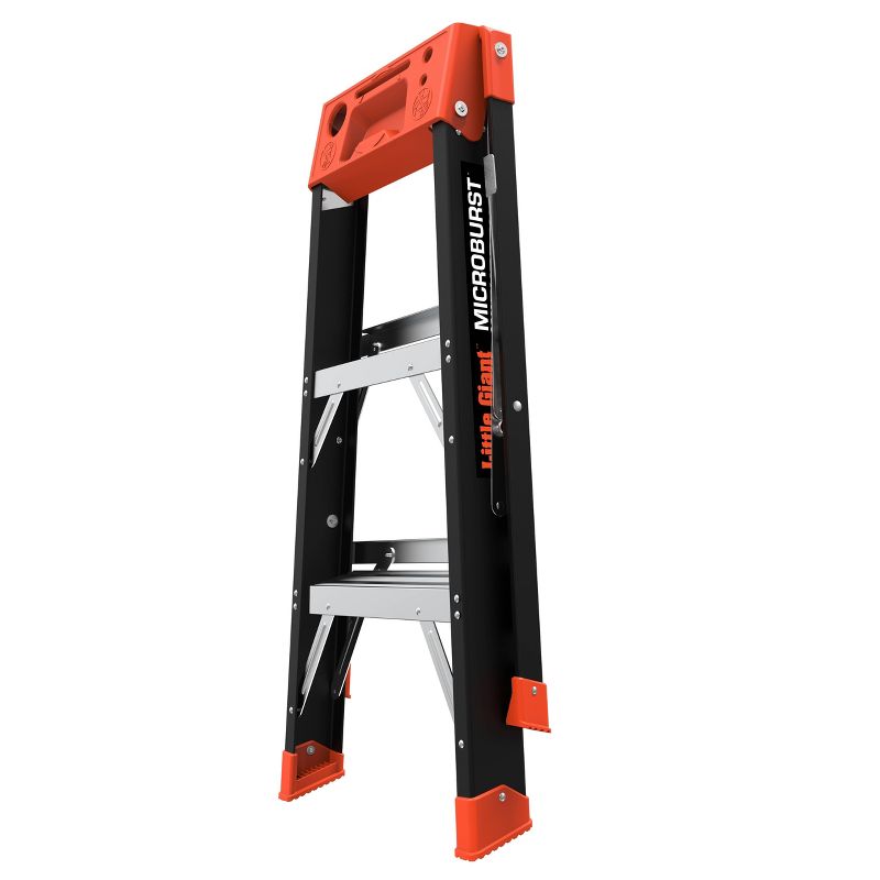 Little Giant Ladder Systems 375 lb ANSI Type IAA fiberglass Stepstool Black