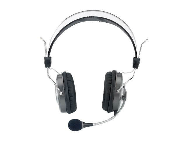 Genius HS-04SU Circumaural Headband Headset with Noise-canceling Microphone