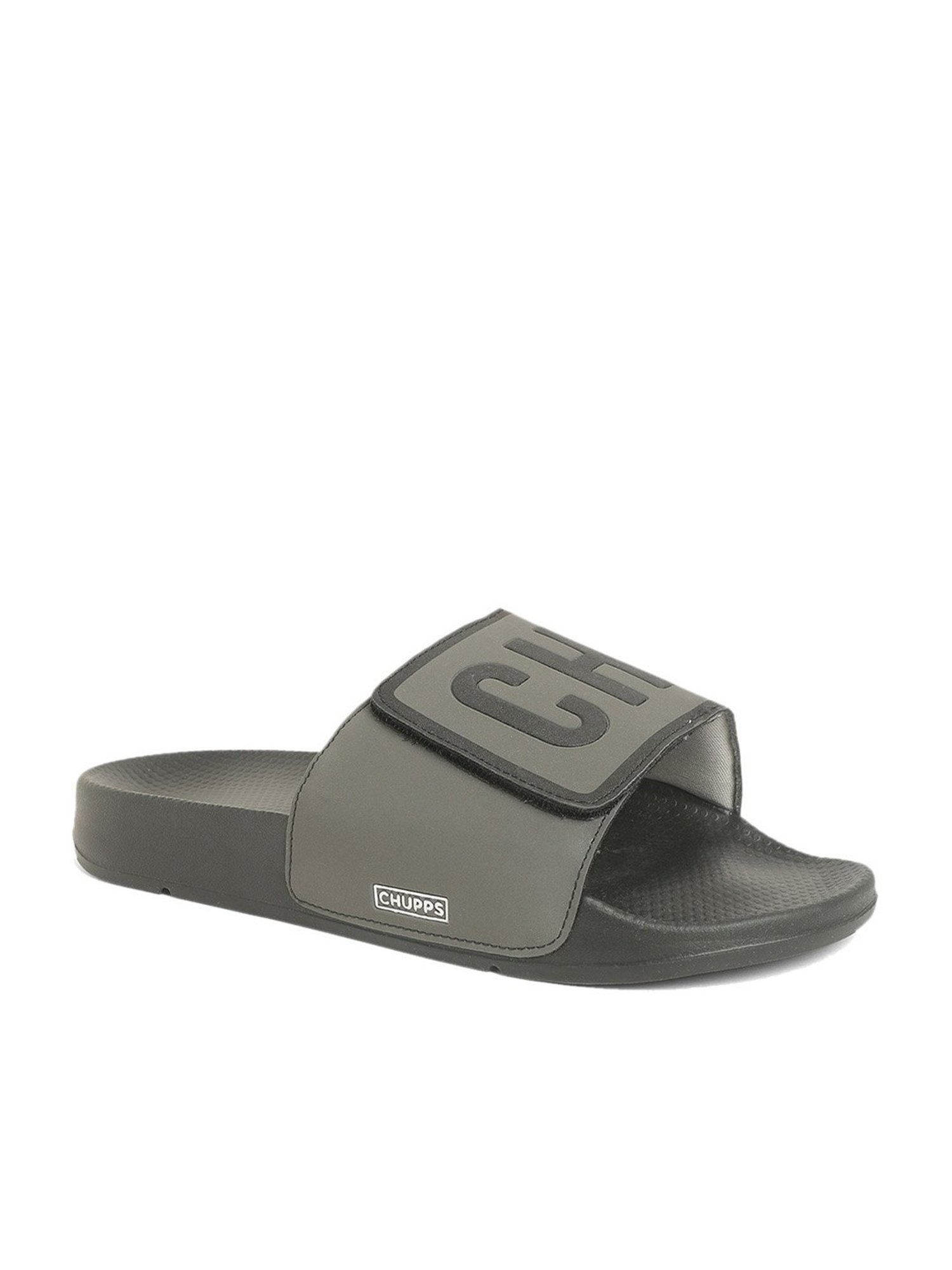 Chupps Men's Grey Slides