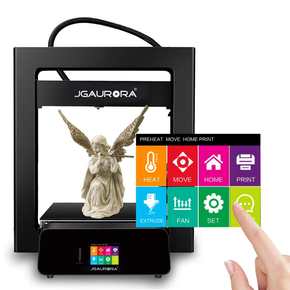 2020 New X5SA Pro 3D Printer High Precision Large Build Size Double Axis External Guide Rail and Titan Extruder, TRONXY 3D Printer