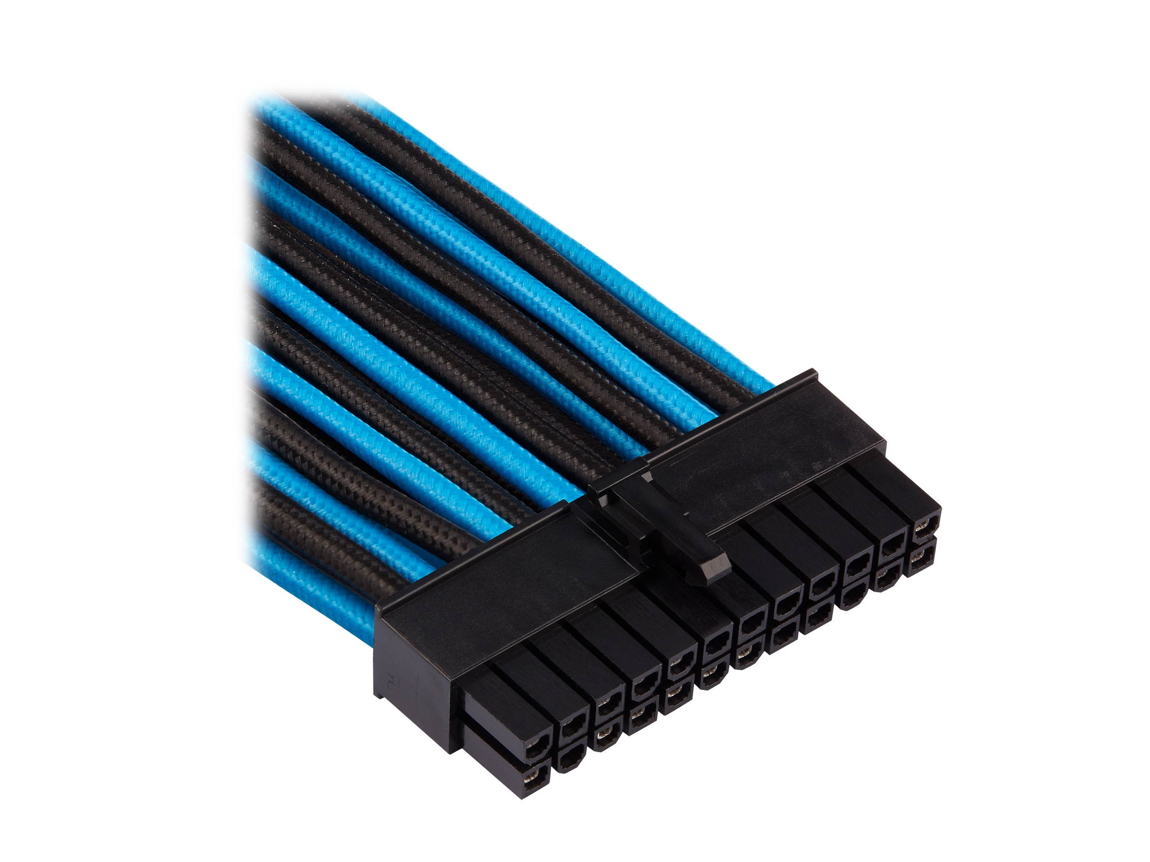 Micro Connectors 30cm Addressable RGB (ARGB) 1 to 4 Splitter Cable with/5 Male Pins (F04-04ARGB-30)