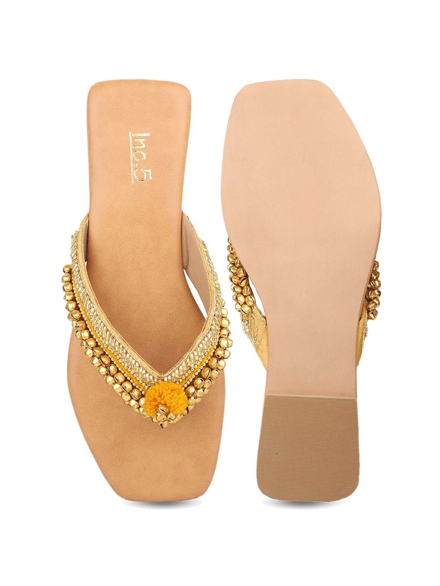 Inc.5 Women's Golden Thong Sandals
