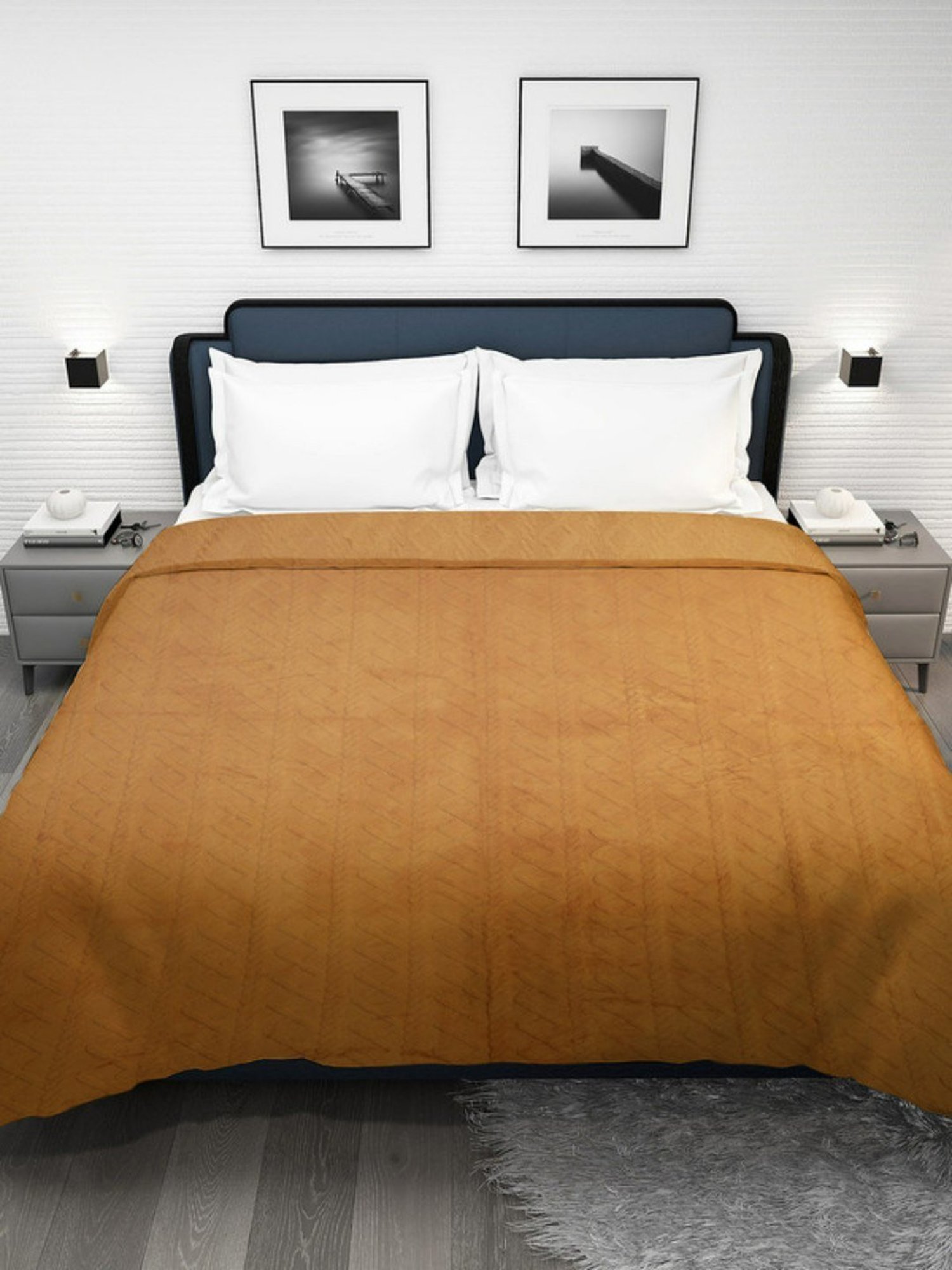 King 3pc Rhapsody Comforter Set Blue - Ayesha Curry