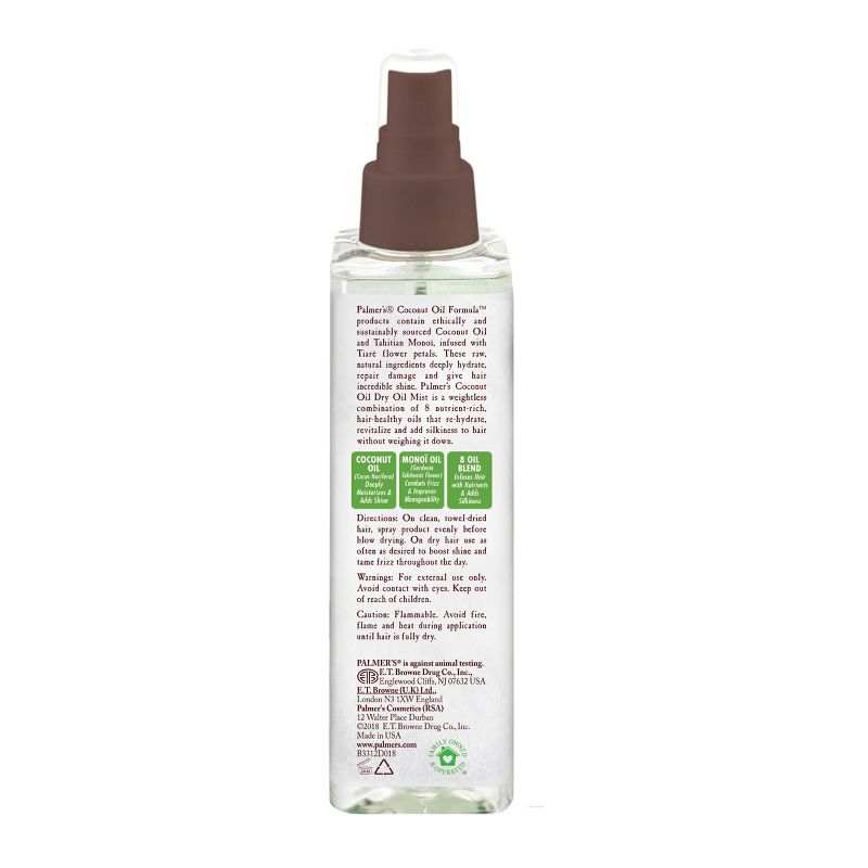 Palmer's Coconut Oil Formula Dry Oil Mist - 6 fl oz