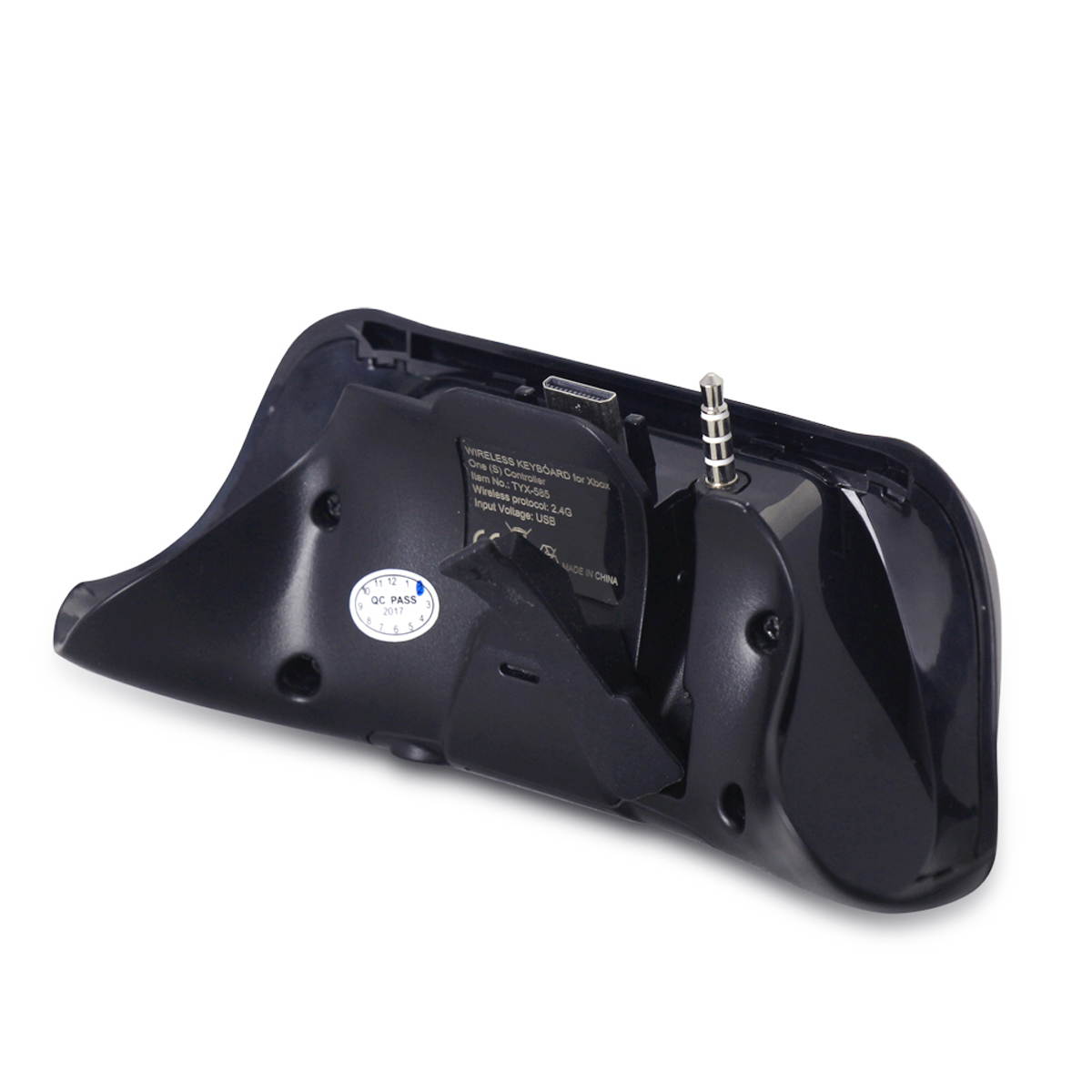 Xbox One Keyboard, Mini Wireless Gaming Chatpad Keypad Gamepad with 3.5mm Audio/Headset Jack & Mouse Function for Microsoft Xbox One, Xbox One S Controller & PC Computer Laptop - 2.4GHz