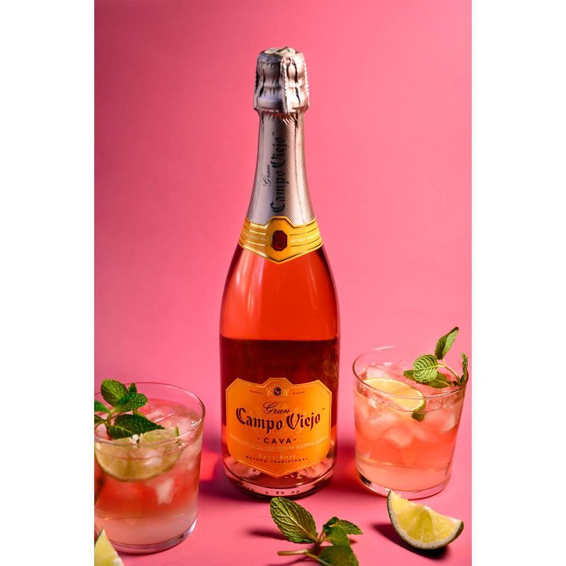 Campo Viejo Brut-Rosé Cava Sparkling Wine - 750ml Bottle